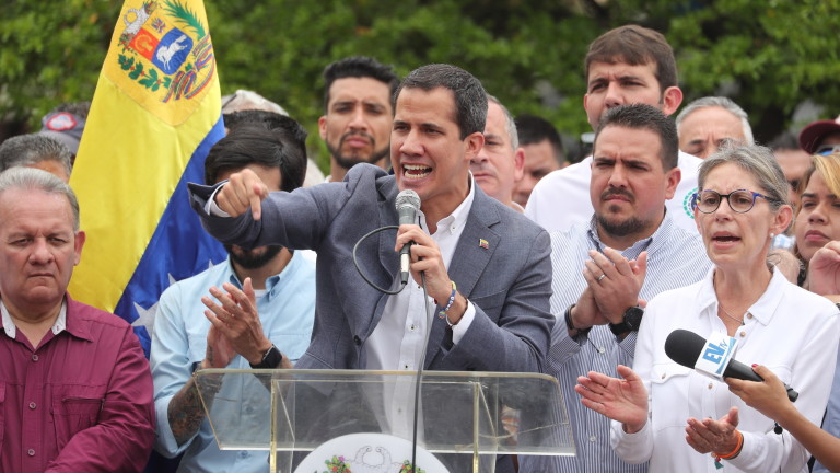 Лидерът на опозицията във Венецуела Хуан Гуайдо обяви, че е
