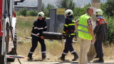 Цистерна се обърна и се запали при катастрофа по пътя Провадия - Айтос