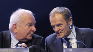 Новият председател на Европейската народна партия ЕНП Доналд Туск обяви