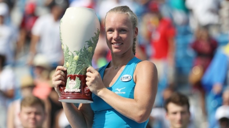 Шампионката от тенис турнира в Синсинати Кики Бертенс аргументира днес