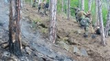 С вертолет „Кугар“ гасят пожара над Карлово