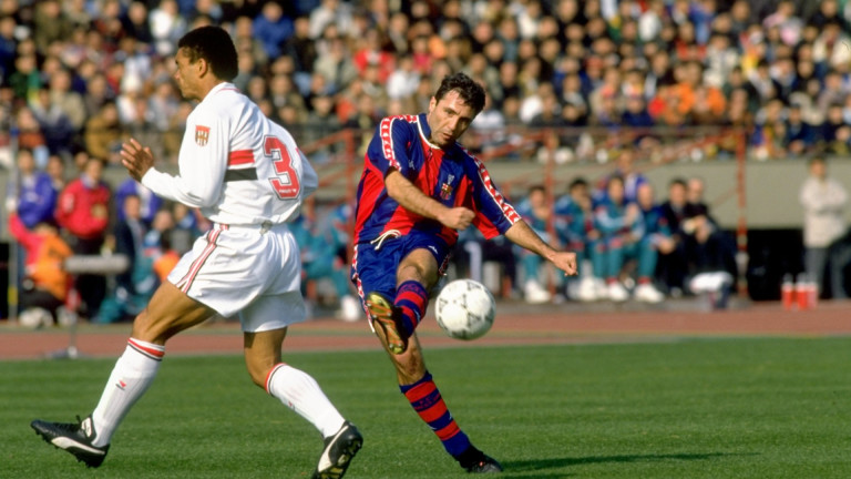 Христо Стоичков под номер 3 в историята на Барселона