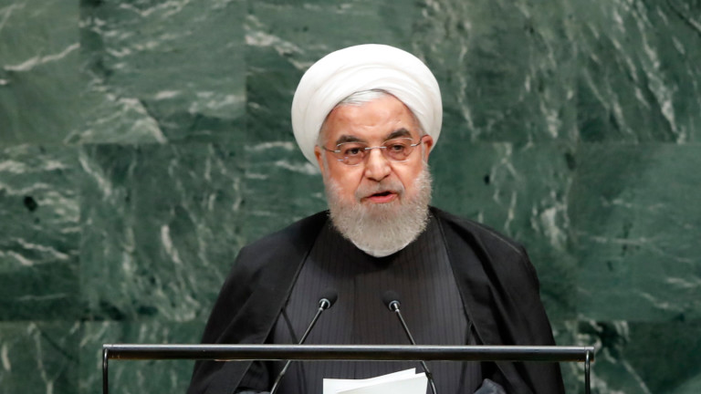 Президентът на Иран Хасан Рохани използва трибуната на Общото събрание