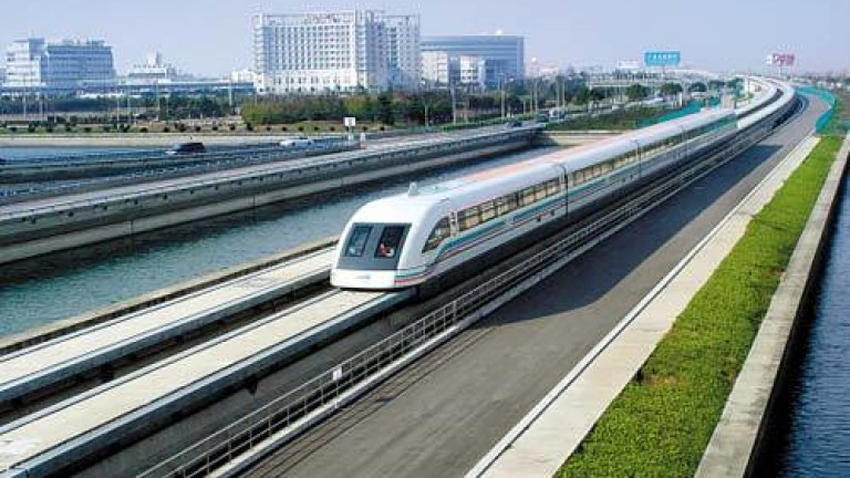 В Китай направиха успешен тест на високоскоростна влакова система, достигаща 600 км/ч