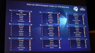 Младежкият национален отбор на България попадна в предварителна група D