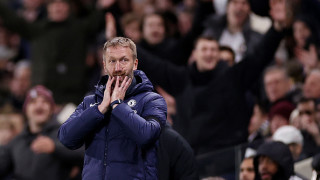 Мениджърът на Челси Греъм Потър най сетне имаше повод да се