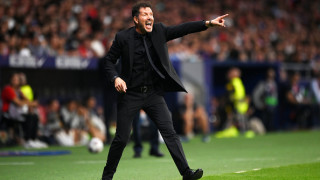Треньорът на Атлетико Мадрид Диего Симеоне бе щастлив от