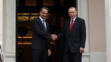 Ердоган пристигна в Атина за изглаждане на отношенията