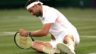 Григор Димитров даде блиц интервю пред организаторите на Уимбълдън веднага