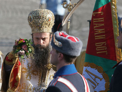 Светият дух слезе върху Бойните ни знамена