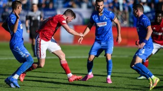 Халфът на ЦСКА Греъм Кери възстанови равенството в мача