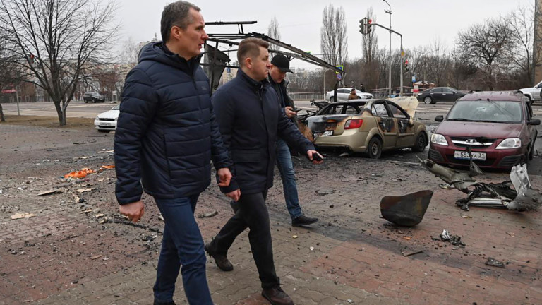 Тийнейджър пострада при нов обстрел на Белгород, двама загинали в Грайворон