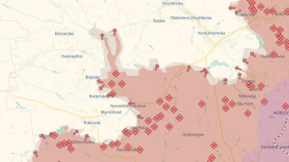 Ситуацията на фронта около Доброполие е тежка за Украйна