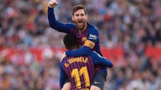Капитанът на Барселона Лионел Меси прави поредния си отличен сезон