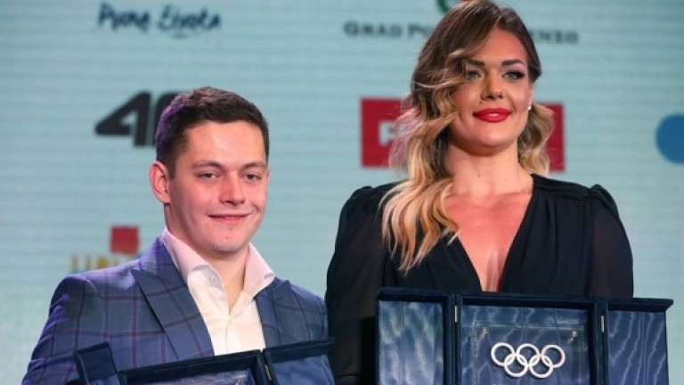 Сандра Перкович и Тин Сърбич са спортисти №1 на Хърватия за 2019 година