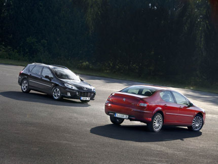 Peugeot изкара фейслифт на 407 Saloon и SW