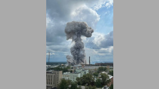 Мощна експлозия и пожар в завод в Подмосковието, 45 души са ранени