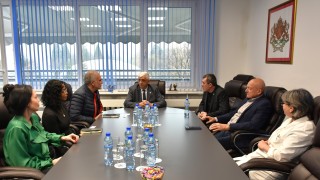 Спортният директор на ЦСКА Пауло Нога проведе работна среща с