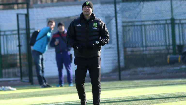 Новият треньор на Витоша (Бистрица) Асен Букарев говори на първата