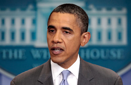 Обама иска решение за "фискалната скала" преди Коледа