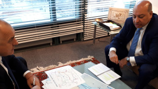 Премиерът Бойко Борисов и председателят на Европейската банка за възстановяване