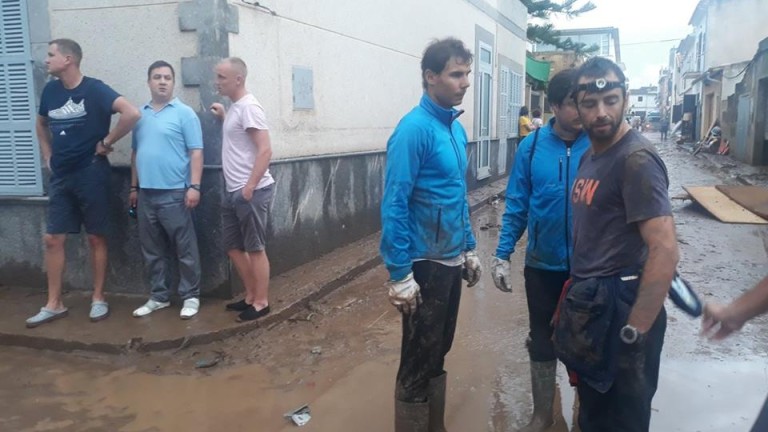Рафаел Надал дари един милион евро за жертвите на наводненията в Майорка