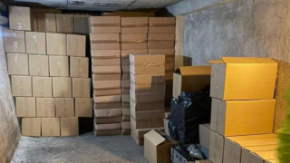 НАП откри 900 кашона цигари вместо хавлиени кърпи в камион на ГКПП "Никопол"
