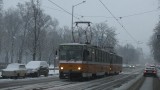 Градският транспорт в София не е затруднен заради снега