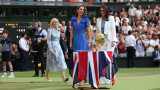 Не Синер или Швьонтек - Кейт Мидълтън отново е звездата на Wimbledon 