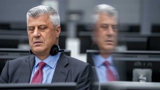 Бившият президент на Косово Хашим Тачи се появи за първи