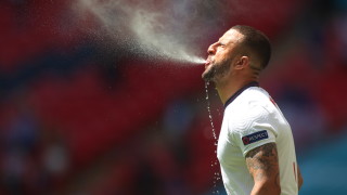 Английският национал на Манчестър Сити Кайл Уокър е в центъра