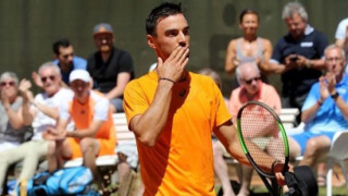 Българският тениссит Димитър Кузманов може да съжалява че не постигна