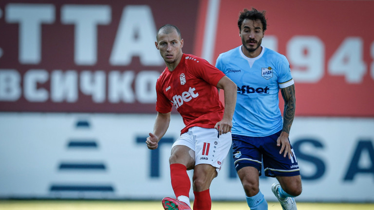 ФК ЦСКА 1948 - Арда 1:0 (Развой на срещата по минути)