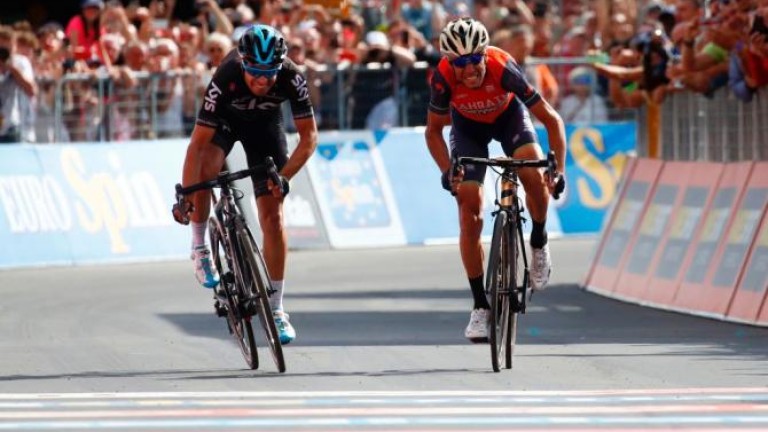 Винценцо Нибали излъга Микел Ланда в Кралския етап на Джирото