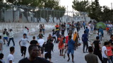  400 мигранти проведоха следващ митинг на Лесбос 