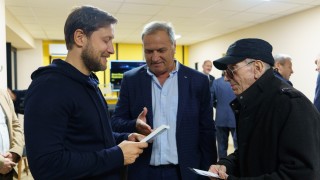 Oперативните ръководители на Ботев Пловдив в лицето на Константин Ганев и