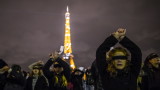 Национална стачка блокира Франция, включително транспорта