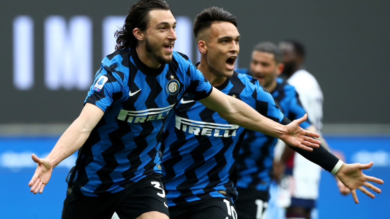 Интер победи Каляри в мач от 30-ия кръг на Серия