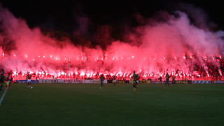 Феновете на ЦСКА качиха уникално видео с шоуто което направиха