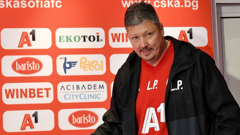 Любослав Пенев с пресконференция преди дербито с Левски