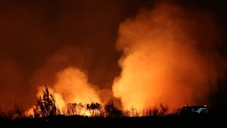  Голям пожар гори в Анталия, 5 селища са евакуирани