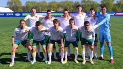 Националният отбор на България до 17 години с равенство срещу Румъния