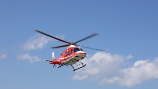 Медицинският хеликоптер транспортира 4 годишно дете от Видин до София съобщават
