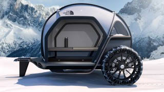 BMW и The North Face създадоха уникална зимна каравана