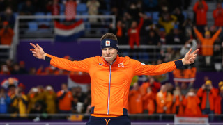 Свен Крамер спечели трета олимпийска титла Холандецът триумфира в бързото пързаляне
