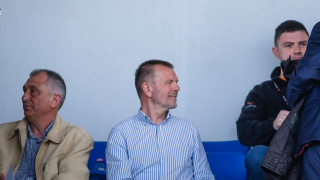 Оперативният директор на ФК ЦСКА 1948 Стойчо Младенов говори