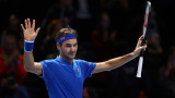  Роджър Федерер изигра най-хубавия си мач в Лондон против Кевин Андерсън 