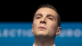 Лидерът на крайнодясната партия Национален сбор RN Жордан Бардела призова