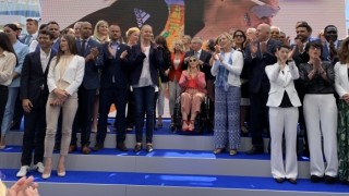 Председателят на БОК Стефка Костадинова беше част от специалните гости