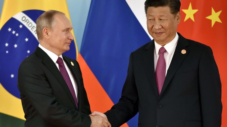 Руският президент Владимир Путин и неговият китайски колега Си Цзинпин